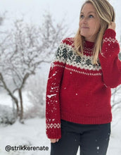 Last inn bildet i Galleri-visningsprogrammet, Desemberskog genser