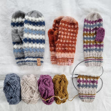 Last inn bildet i Galleri-visningsprogrammet, Harlequin votter