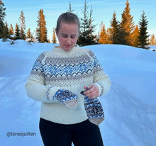 Last inn bildet i Galleri-visningsprogrammet, Vintermagi genser