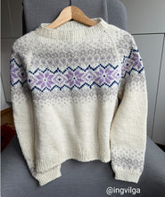 Last inn bildet i Galleri-visningsprogrammet, Vintermagi genser