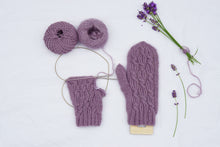 Last inn bildet i Galleri-visningsprogrammet, Lavendel votter