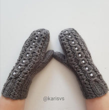 Last inn bildet i Galleri-visningsprogrammet, Perleblomstvotter